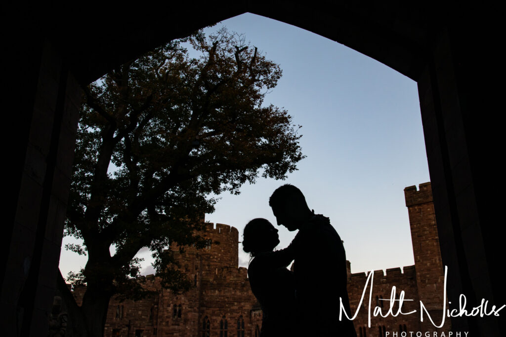 Wedding Photograph at Peckforton Castle