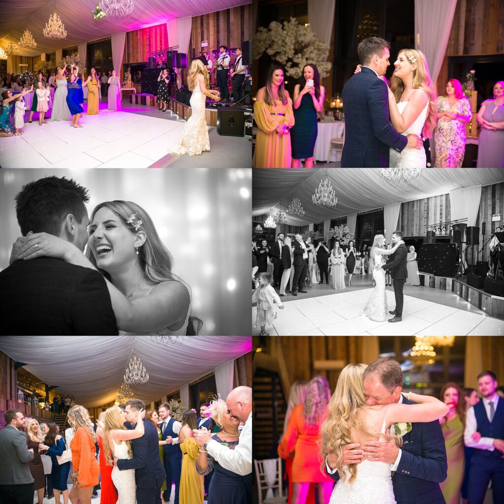 First dance at Bunny Hill weddings