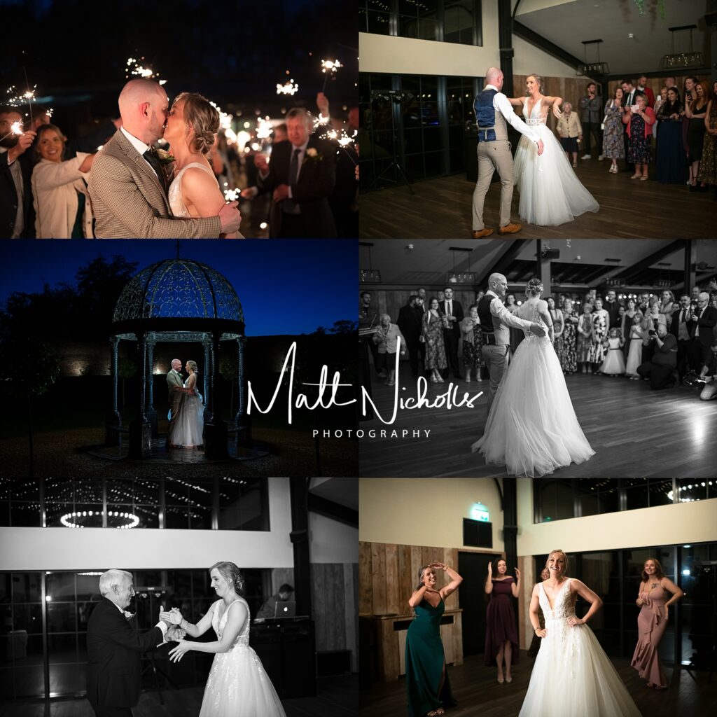 First Dance at Foxtail Barns Wedding Venue