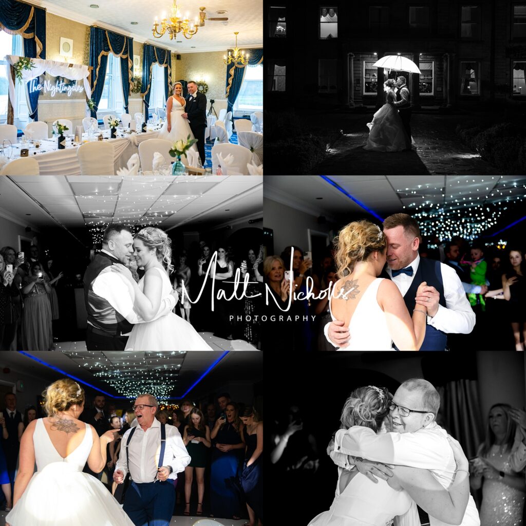 First dance at Waterton Park Hotel