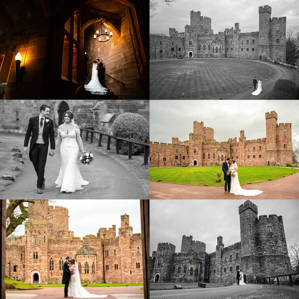 Amazing wedding at Peckforton Castle