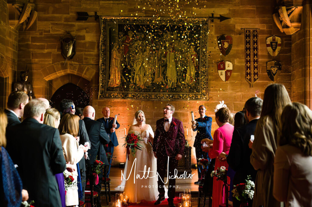 Wedding at Peckforton Castle