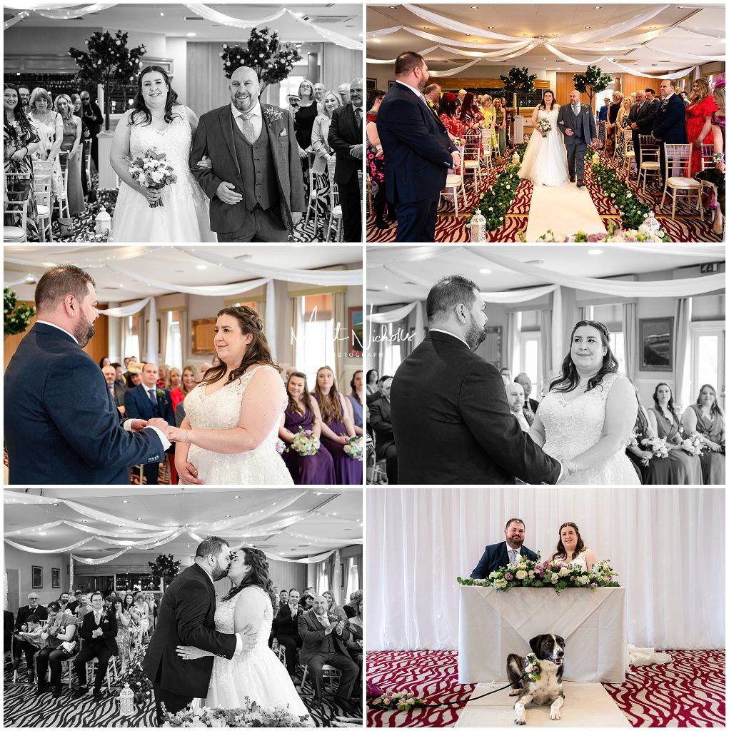 Wedding Ceremony Photography at Bagden Hall