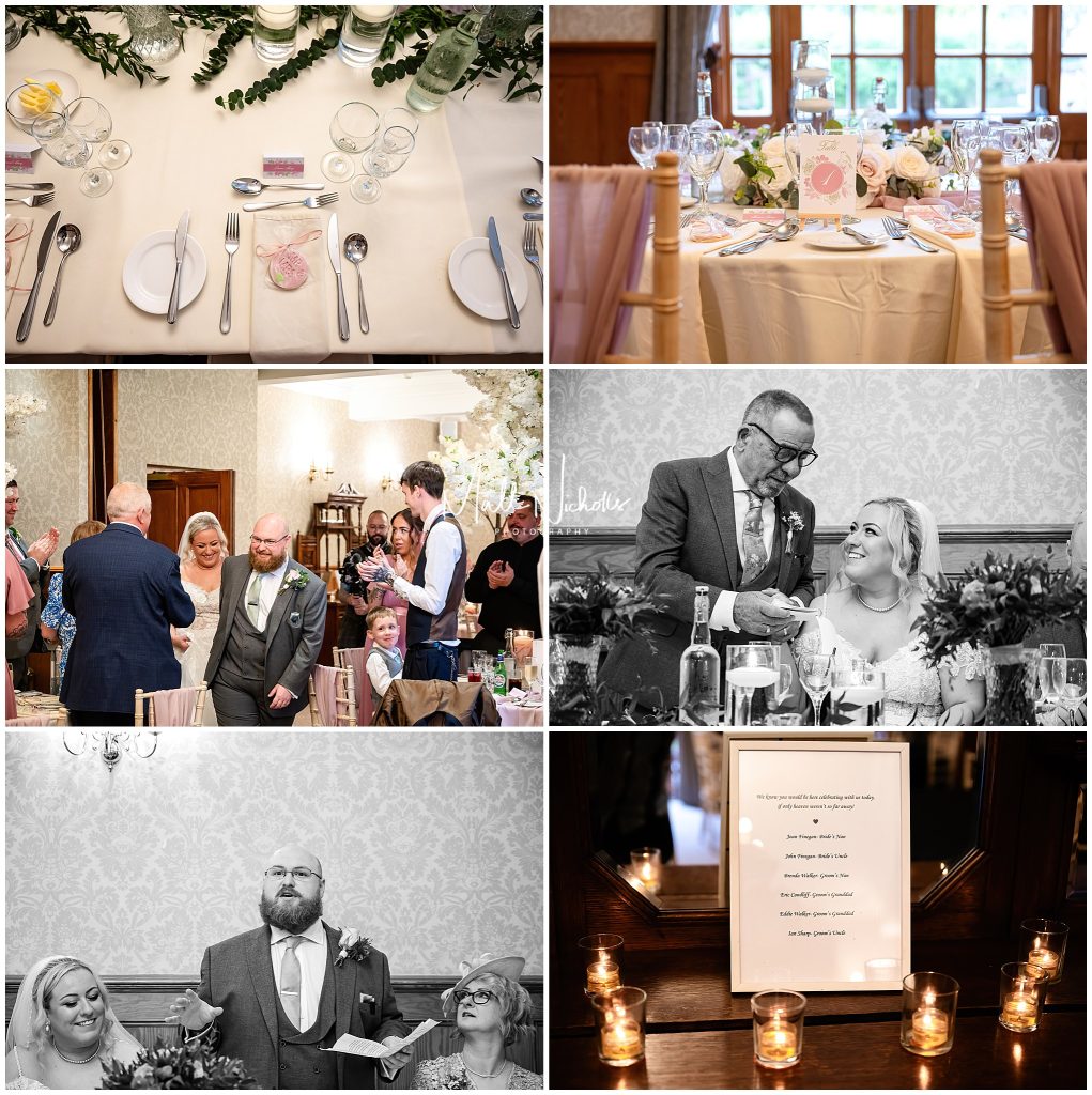 Speeches at Cheshire Wedding Venue Nunsmere Hall