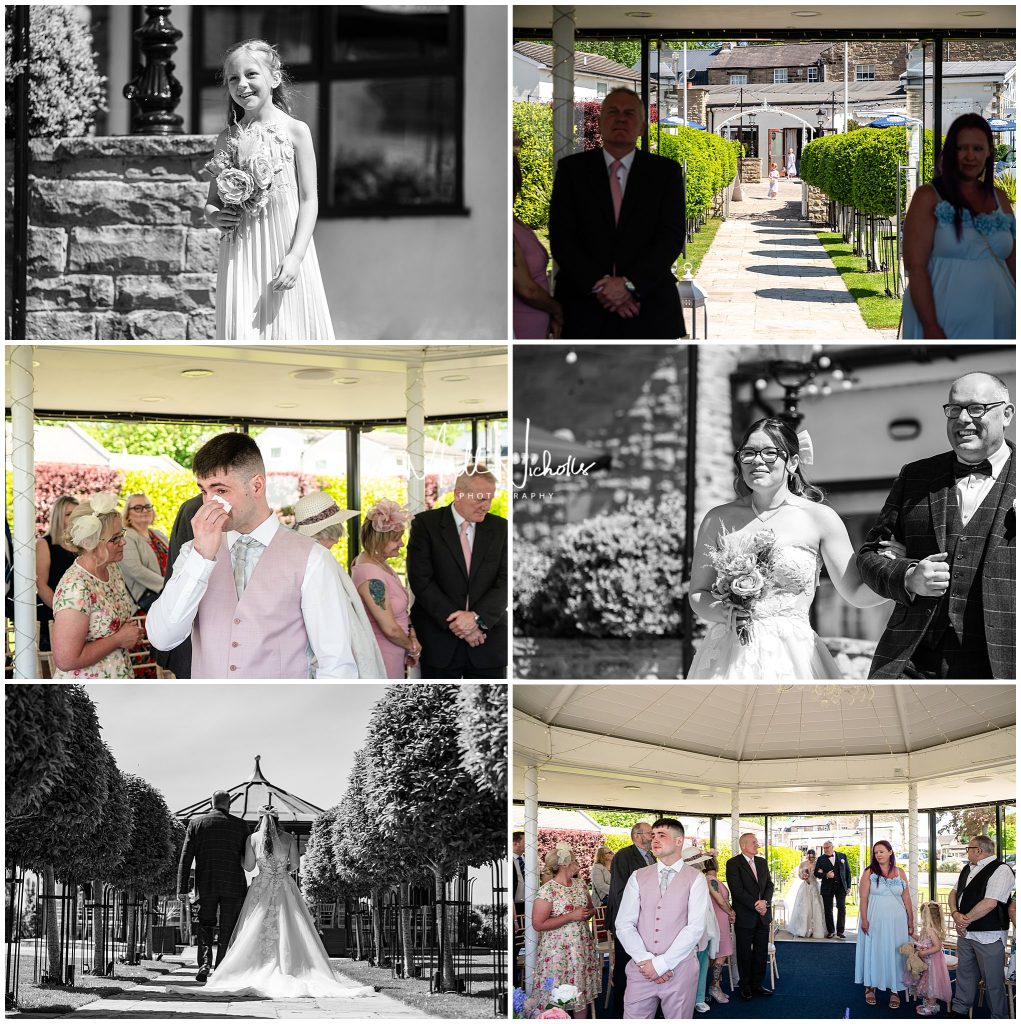 Wedding Ceremony at Kings Croft Hotel Pontefract