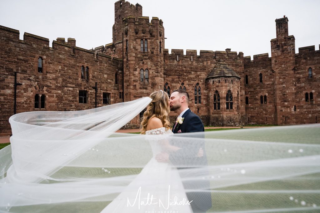 Joanna and Alex at their Peckforton Castle Wedding