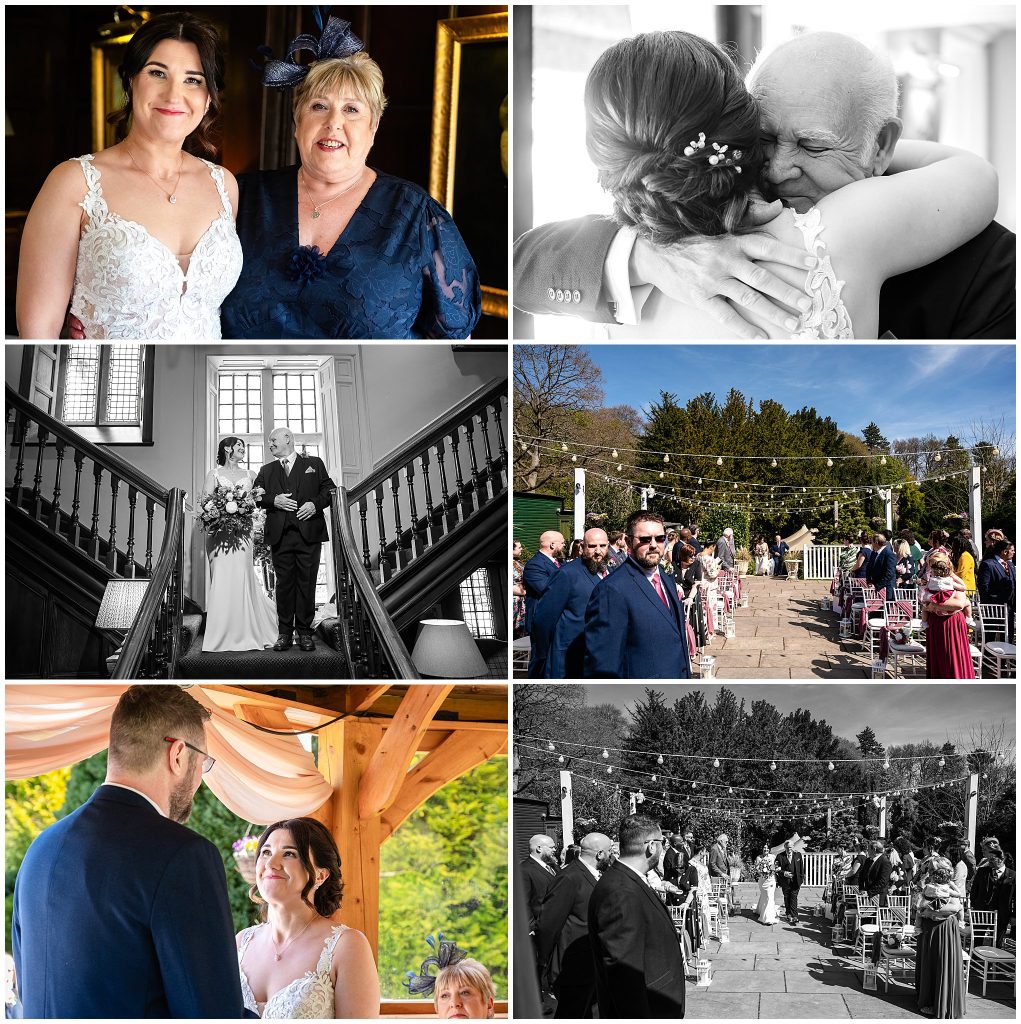 Wedding Ceremony at Whitley Hall Sheffield wedding venue