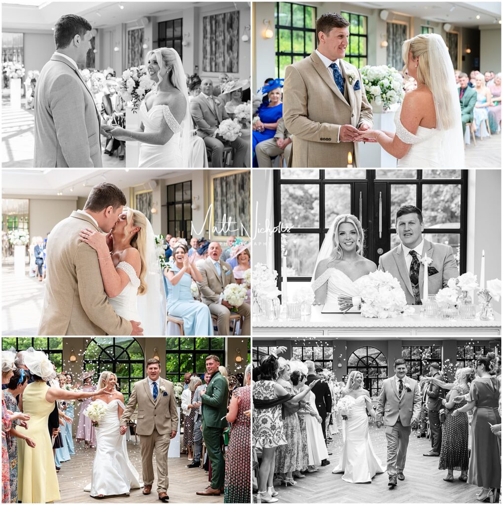 First Kiss at Woodlands Hotel in Leeds